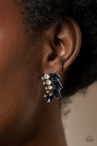 Flawless Fronds - Blue - Paparazzi - Dtye Embellishing Boutique