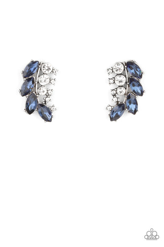Flawless Fronds - Blue - Paparazzi - Dtye Embellishing Boutique