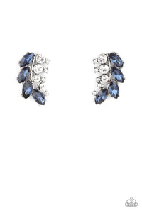 Flawless Fronds - Blue - Paparazzi - Dtye Embellishing Boutique