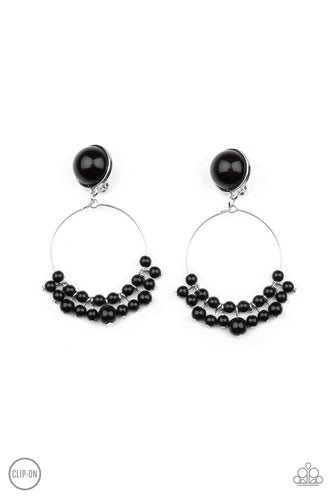 Cabaret Charm - Black - Paparazzi - Dtye Embellishing Boutique