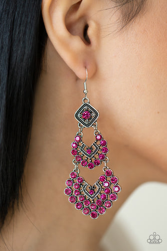All For The GLAM - Pink - Paparazzi - Dtye Embellishing Boutique