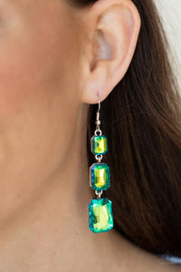 Cosmic Red Carpet - Green - Paparazzi - Dtye Embellishing Boutique