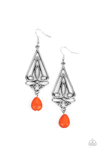 Transcendent Trendsetter - Orange - Paparazzi - Dtye Embellishing Boutique