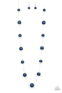 5th Avenue Frenzy - Blue - Paparazzi Necklace