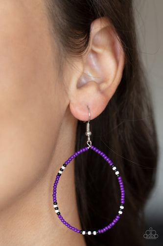 Keep Up The Good BEADWORK - Purple - Paparazzi