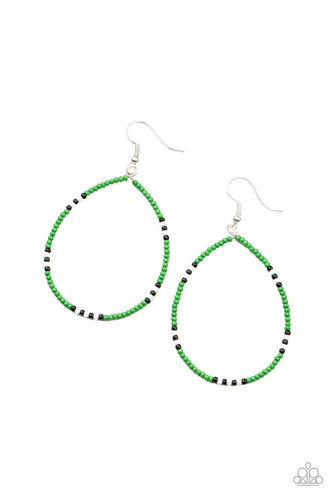 Keep Up The Good BEADWORK - Green - Paparazzi - Dtye Embellishing Boutique