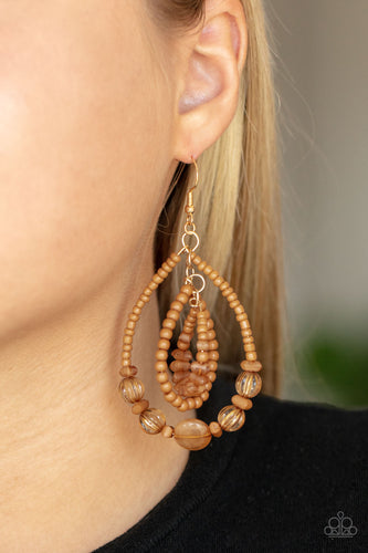 Prana Party - Brown - Paparazzi - Dtye Embellishing Boutique