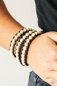 Pine Paradise - White - Paparazzi - Dtye Embellishing Boutique