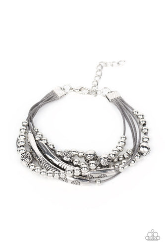 Wanderlust Wanderess - Silver - Paparazzi - Dtye Embellishing Boutique