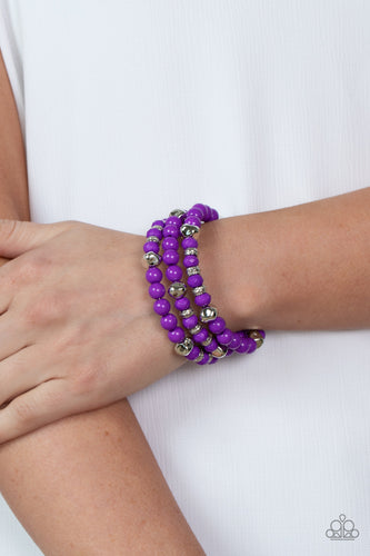 Vibrant Verve - Purple - Paparazzi