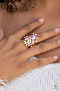 Flauntable Flare - Gold - Paparazzi - Dtye Embellishing Boutique