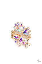 Load image into Gallery viewer, Flauntable Flare - Gold - Paparazzi - Dtye Embellishing Boutique