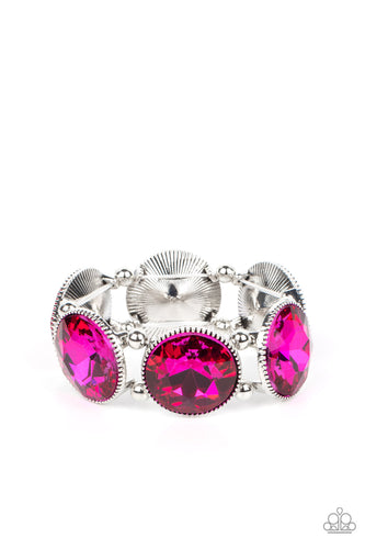 Powerhouse Hustle - Pink - Paparazzi - Dtye Embellishing Boutique