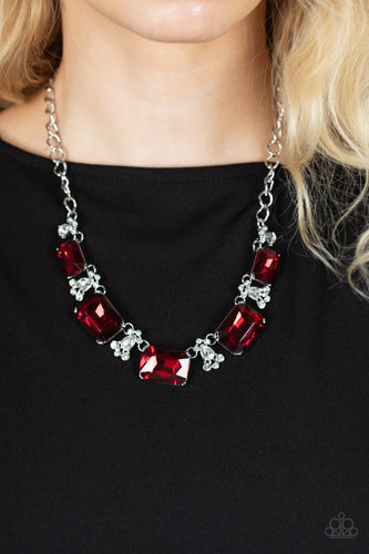 Flawlessly Famous - Red - Paparazzi - Dtye Embellishing Boutique