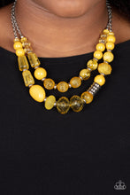 Load image into Gallery viewer, Pina Colada Paradise - Yellow - Paparazzi - Dtye Embellishing Boutique