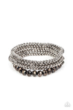 Load image into Gallery viewer, Gutsy and Glitzy - Silver - Paparazzi - Dtye Embellishing Boutique