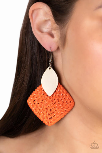 Sabbatical WEAVE - Orange - Paparazzi - Dtye Embellishing Boutique