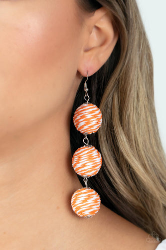 Laguna Lanterns - Orange - Paparazzi - Dtye Embellishing Boutique