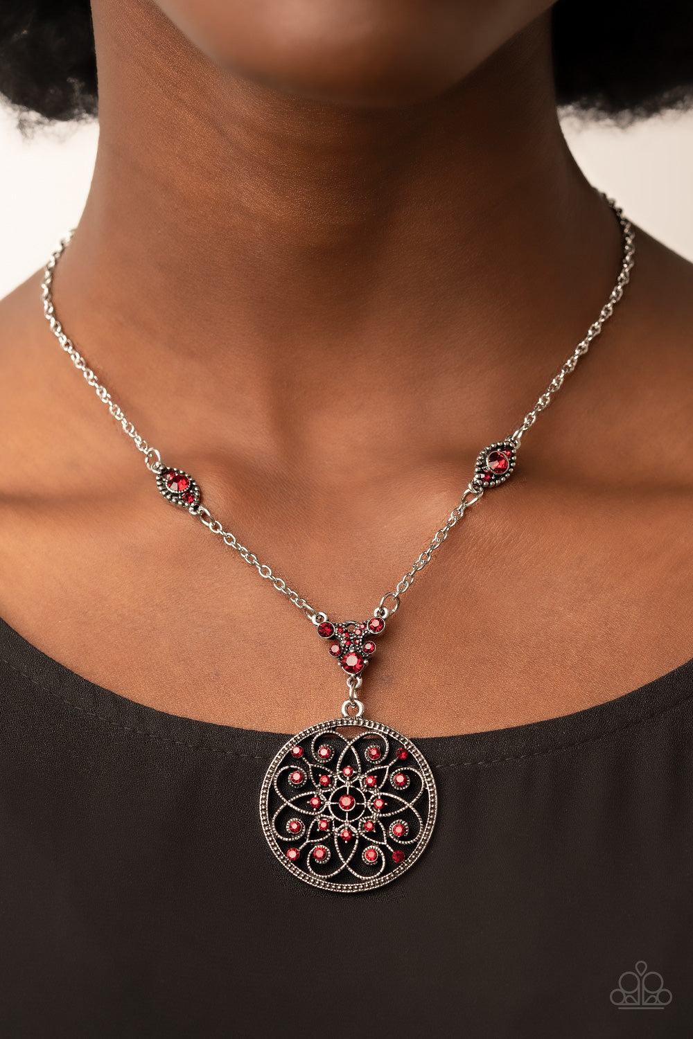 TIMELESS Traveler - Red - Paparazzi - Dtye Embellishing Boutique