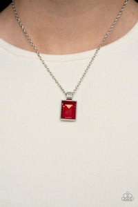 Understated Dazzle - Red - Paparazzi - Dtye Embellishing Boutique