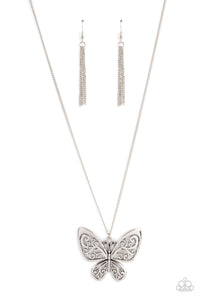 Butterfly Boutique - Silver - Paparazzi - Dtye Embellishing Boutique