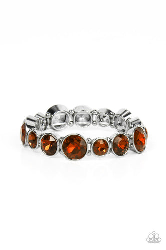 Twinkling Tease - Brown - Paparazzi - Dtye Embellishing Boutique