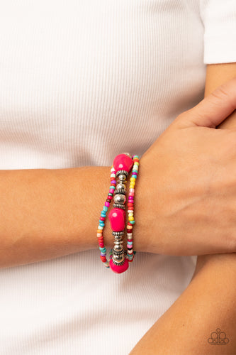 Confidently Crafty - Pink - Paparazzi - Dtye Embellishing Boutique
