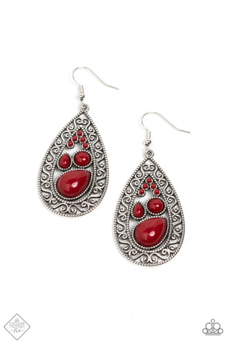 Nautical Daydream - Red - Paparazzi - Dtye Embellishing Boutique