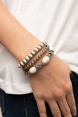 Take by SANDSTORM - White - Paparazzi - Dtye Embellishing Boutique