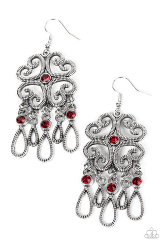 Majestic Makeover - Red - Paparazzi - Dtye Embellishing Boutique