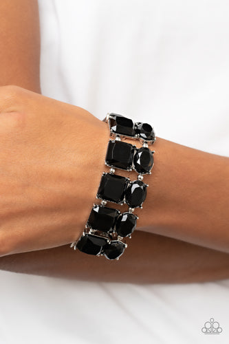 Dont Forget Your Toga - Black - Paparazzi - Dtye Embellishing Boutique
