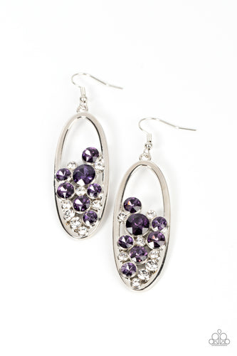 Prismatic Poker Face - Purple - Paparazzi - Dtye Embellishing Boutique