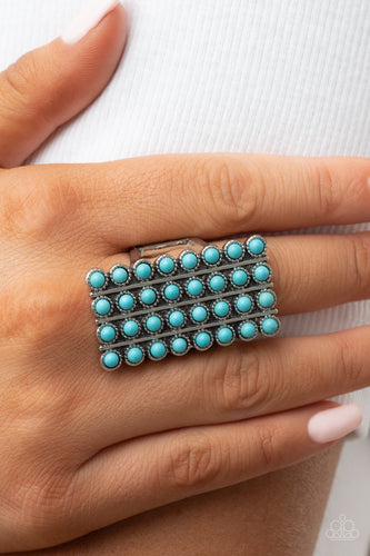 Pack Your SADDLEBAGS - Blue - Paparazzi