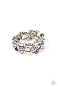 Charmingly Cottagecore - Silver - Paparazzi - Dtye Embellishing Boutique