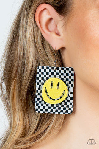Cheeky Checkerboard - Yellow - Paparazzi