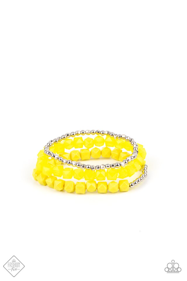 Vacay Vagabond - Yellow - Paparazzi - Dtye Embellishing Boutique