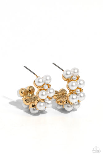 White Collar Wardrobe - Gold - Paparazzi