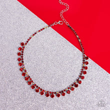 Load image into Gallery viewer, Ritzy Rhinestones - Red - Paparazzi