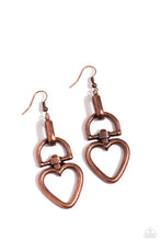 Load image into Gallery viewer, Padlock Your Heart - Copper - Paparazzi