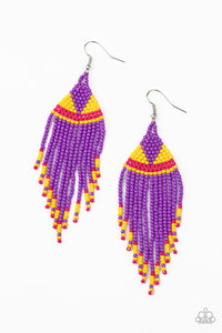 BEADazzle Me - Purple - Paparazzi - Dtye Embellishing Boutique