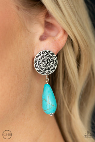 Prairie Bliss - Blue - Paparazzi - Dtye Embellishing Boutique