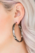 Load image into Gallery viewer, A Double Feature - Black- Paparazzi Earrings