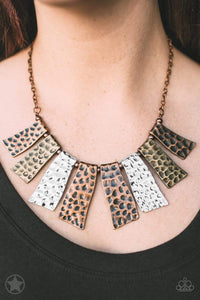 A Fan of the Tribe - Paparazzi Necklace