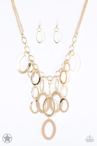A Golden Spell - Paparazzi Necklace