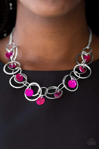 A Hot SHELL-er - Pink - Paparazzi Necklace