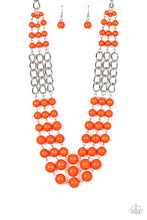 Load image into Gallery viewer, A La Vogue - Orange - Paparazzi Necklace