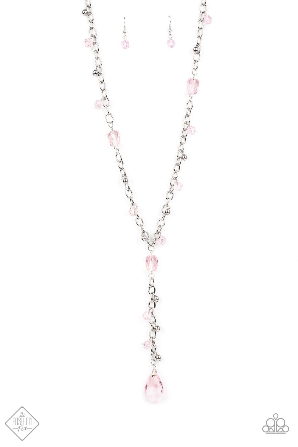 Afterglow Party - Pink- Paparazzi Necklace
