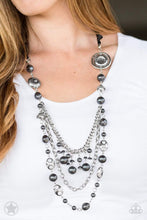 Load image into Gallery viewer, All The Trimmings - Black - Paparazzi Necklace