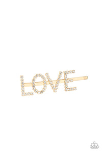 All You Need Is Love - Gold - Paparazzi Hair Accessories