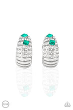 Load image into Gallery viewer, Bank Tank - Green - Paparazzi Earrings